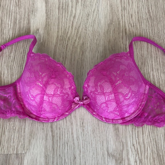 La Senza Pink Lace Bra